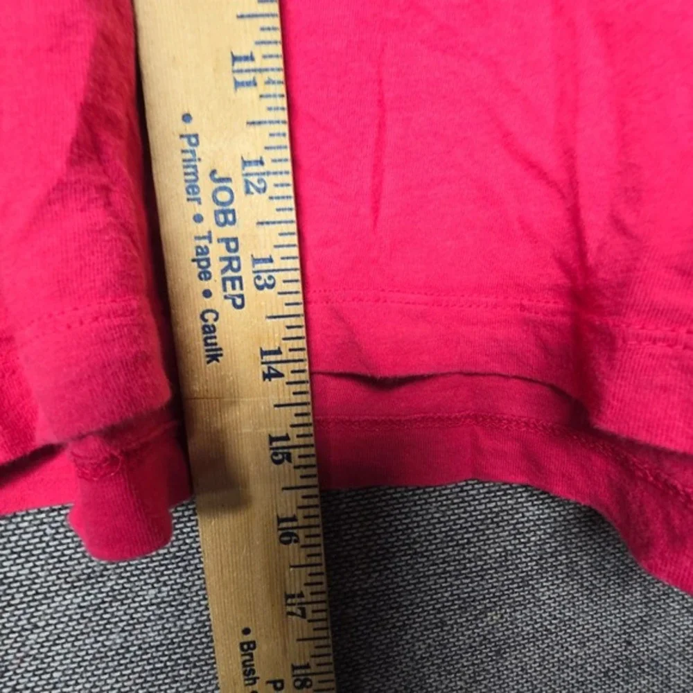 Justice Girls Cropped Long‎ Sleeve Shirt Black Pink Heart Graffiti Size M 10